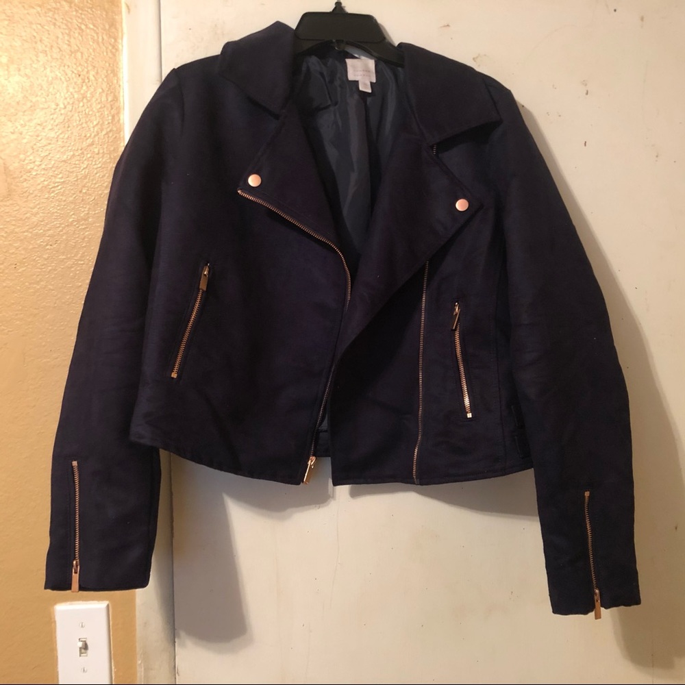 Lauren Conrad suede jacket